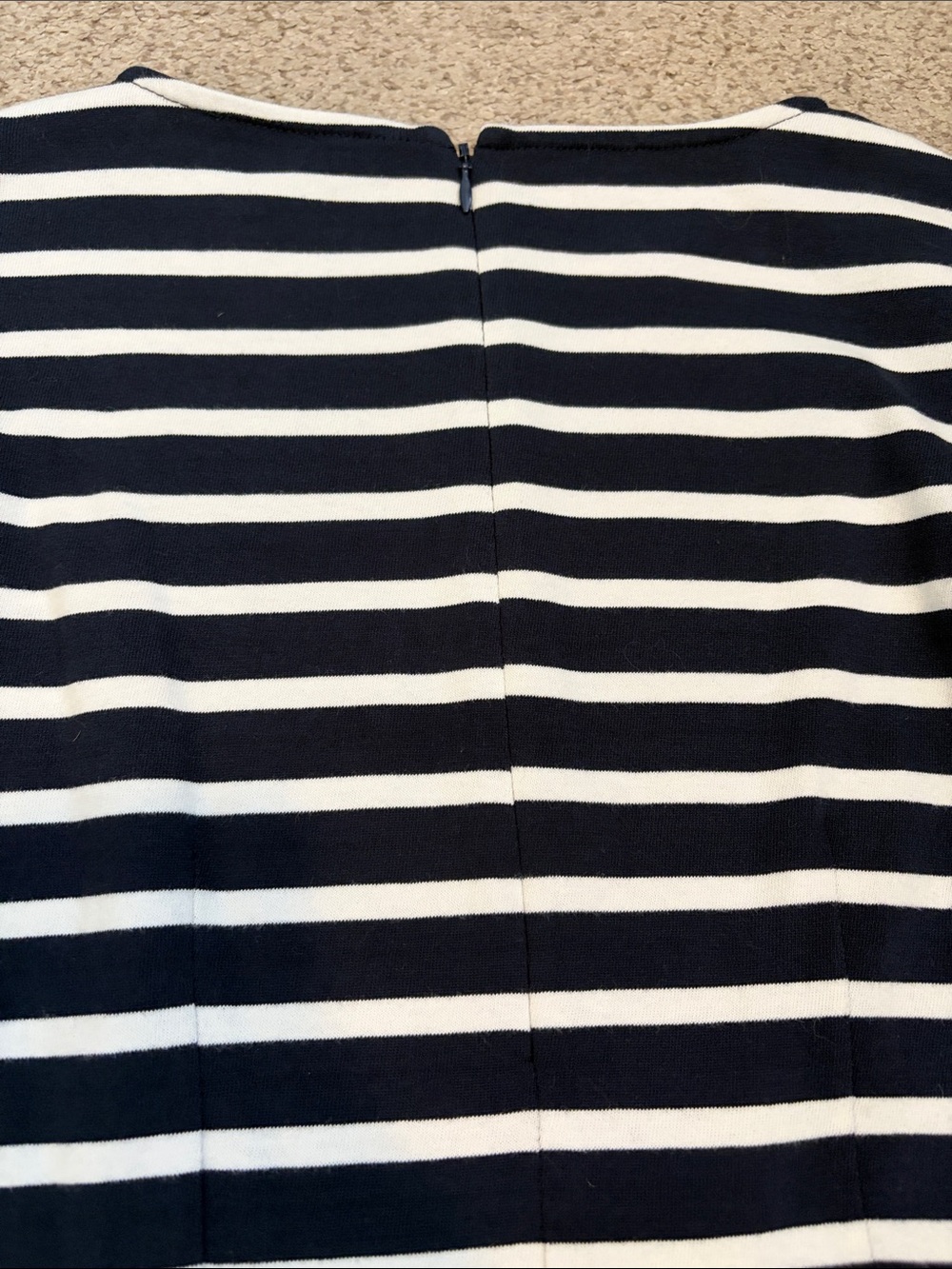 J. Crew Striped Midi Dress, 00 - Picture 9 of 14